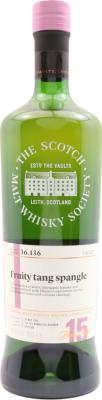 Benrinnes 2002 SMWS 36.136 Fruity tang spangle 1st Fill Ex-Bourbon Barrel 57.6% 700ml