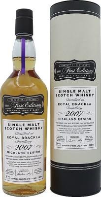 Royal Brackla 2007 ED The 1st Editions Bourbon 56.6% 700ml