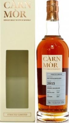 Ben Nevis 2015 MSWD Carn Mor Strictly Limited Sherry Hogshead 47.5% 700ml