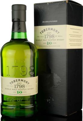 Tobermory 10yo Ex-Bourbon Casks 46.3% 700ml