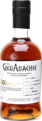 Glenallachie 1989 50th Anniversary Bottling Sherry Butt #986 57.7% 500ml