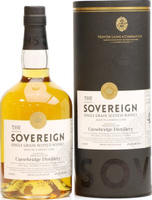 Carsebridge 1973 HL The Sovereign Refill Hogshead 48.9% 700ml