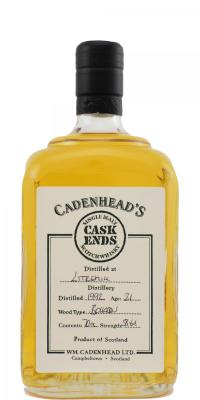 Littlemill 1992 CA Cask Ends Bourbon Hogshead #489 58.6% 700ml
