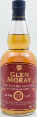 Glen Moray 17yo Oak Barrels 40% 750ml