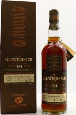 Glendronach 1991 Single Cask Pedro Ximenez Sherry Puncheon #3181 The Nectar Belgium 50.4% 700ml