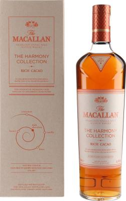 Macallan Rich Cacao The Harmony Collection Sherry Seasoned Oak 44% 700ml