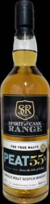 Peat The True Malts Spirit & Cask Range 55% 700ml