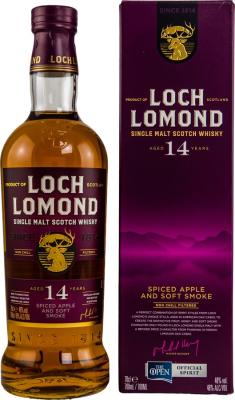 Loch Lomond 14yo Spiced Apple & Soft Smoke French Limousin Oak Finish 46% 700ml
