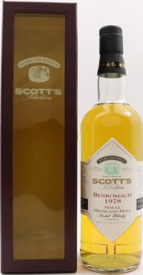 Benromach 1978 Sc Oak Wood 58.1% 700ml