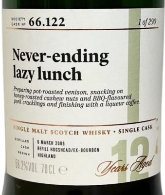 Ardmore 2006 SMWS 66.122 Refill Ex-Bourbon Hogshead 58.2% 700ml