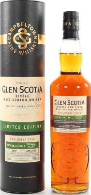Glen Scotia 2010 Limited Edition Exclusive Cask 19/380-9 Callander Drinks Co 52.9% 700ml