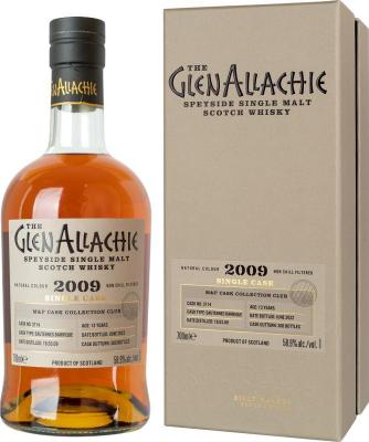 Glenallachie 2009 Sauternes Barrique M&P 58.9% 700ml