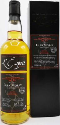 Glen Moray 2007 WRh L'Esprit BB 5719 61.7% 700ml