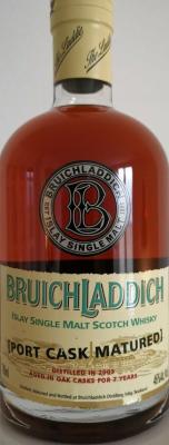 Bruichladdich 2003 Port Cask Matured 46% 700ml