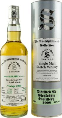 Glenlossie 2008 SV 10525 + 10529 46% 700ml