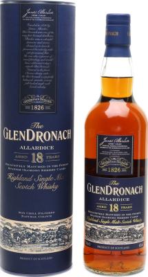 Glendronach 18yo Allardice Oloroso Sherry 46% 700ml