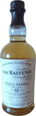 Balvenie 12yo 1st Fill Ex-Bourbon Barrel #6660 47.8% 700ml