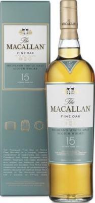 Macallan 15yo Fine Oak Triple Cask Matured 43% 700ml