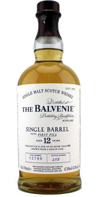 Balvenie 12yo First Fill Ex-Bourbon Cask 47.8% 700ml