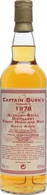 Glenury Royal 1978 CpB 43% 700ml