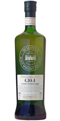 Strathclyde 1989 SMWS G10.4 A witch's Christmas tipple Refill Ex-Bourbon Hogshead 57.9% 750ml