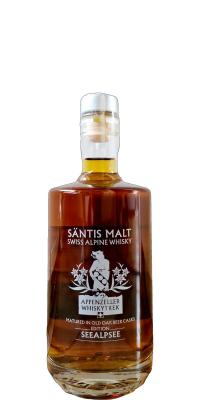 Santis Malt Whiskytrek Edition Seealpsee 2yo Beer + 3yo Cognac 50.7% 500ml