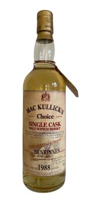 Benrinnes 1988 McC Single Cask #2826 43% 700ml