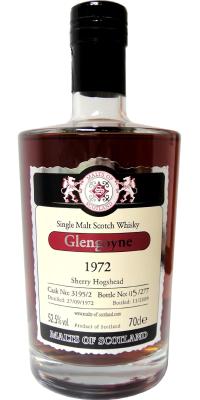 Glengoyne 1972 MoS Sherry Hogshead 3195/2 52.5% 700ml