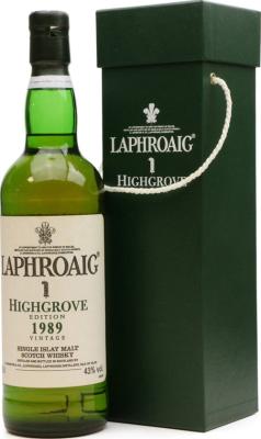 Laphroaig 1989 Highgrove Edition 43% 700ml