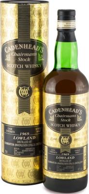 Inverleven 1969 CA Chairman's Stock Bourbon Hogshead 51.7% 700ml