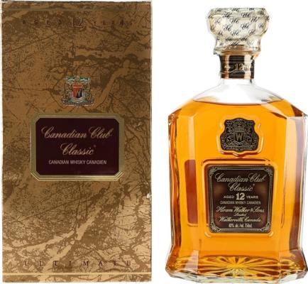 Canadian Club 12yo Classic Imported 40% 750ml