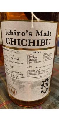 Chichibu 2012 The Whisky Fair Limburg 62.7% 700ml