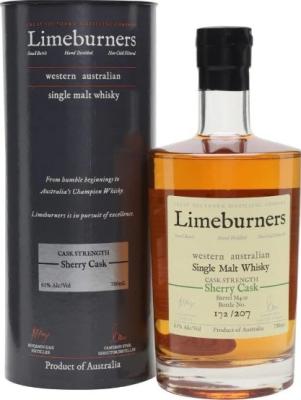 Limeburners Sherry Cask Cask Strength M409 61% 700ml