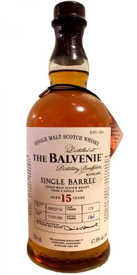 Balvenie 15yo Single Barrel Ex-Bourbon Cask #178 47.8% 750ml