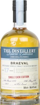 Braeval 2002 The Distillery Reserve Collection 1st Fill Barrel #13913 56.4% 500ml