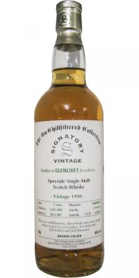 Glenlivet 1990 SV The Un-Chillfiltered Collection 46% 700ml