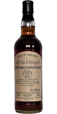 Cul na Creagan 21yo Uisge Beatha Bracha Gaelic Whisky The Opimian Society 43% 700ml