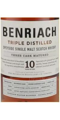 BenRiach 10yo 43% 1000ml