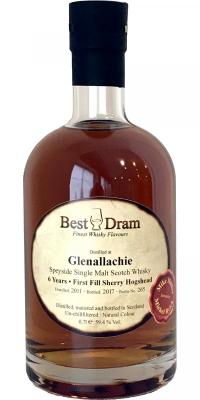 Glenallachie 2011 BD 1st Fill Sherry Hogshead 59.4% 700ml