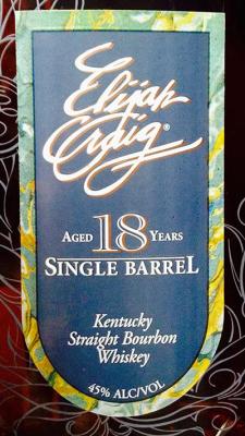 Elijah Craig 1990 #2649 45% 750ml