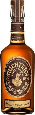 Michter's Toasted Barrel Finish Sour Mash Whisky Limited Release Batch 19H1248 43% 750ml