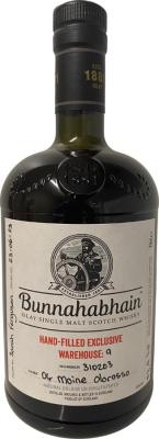 Bunnahabhain 2004 Hand-filled Exclusive Warehouse: 9 Moine Oloroso 53.9% 700ml