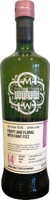 Miltonduff 2008 SMWS 72.113 Fruity and floral with faint fizz 1st Fill Ex-Bourbon Barrel 53.6% 700ml