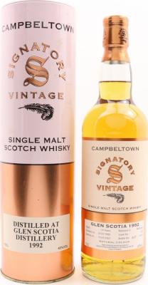 Glen Scotia 1992 SV Vintage Collection 14yo Refill Butt #338 43% 700ml