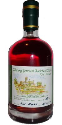 Dailuaine 21yo WlRb Whisky Festival Radebeul 2014 Pinot Noir Octave Finish 50.7% 500ml