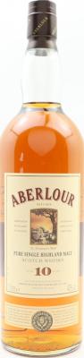 Aberlour 10yo Pure Single Highland Malt PR Larios S.A. Malaga 40% 1000ml