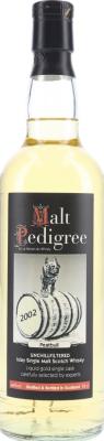 Malt Pedigree 2002 LMDW Peatbull Islay Single Malt 46% 700ml