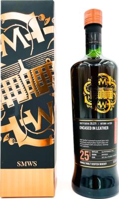 Glen Moray 1994 SMWS 35.271 Encased in leather 1st Fill Toasted Hogshead 56.4% 700ml