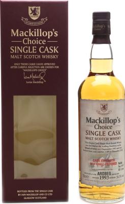 Ardbeg 1993 McC Single Cask Cask Strength #1289 54.3% 700ml