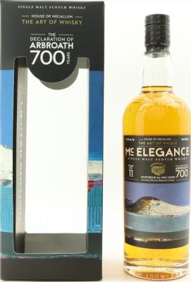 Macallan 2009 HoMc Mc Elegance Monthelie 1yo Cru Florent Garaudet Wine The declaration of arbroath 700 years 46.2% 700ml